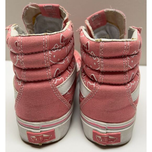 Vans "Hello Kitty" Sk8-Hi shoes. Size 7.5(W) - Picture 4 of 8